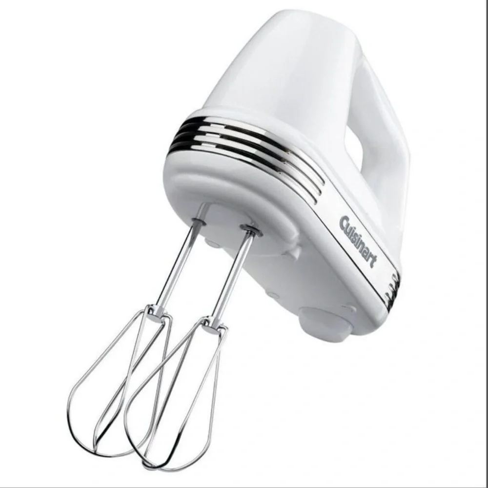 Cuisinart Power Performance White Hand Mixer 5 Speed NEW IN BOX